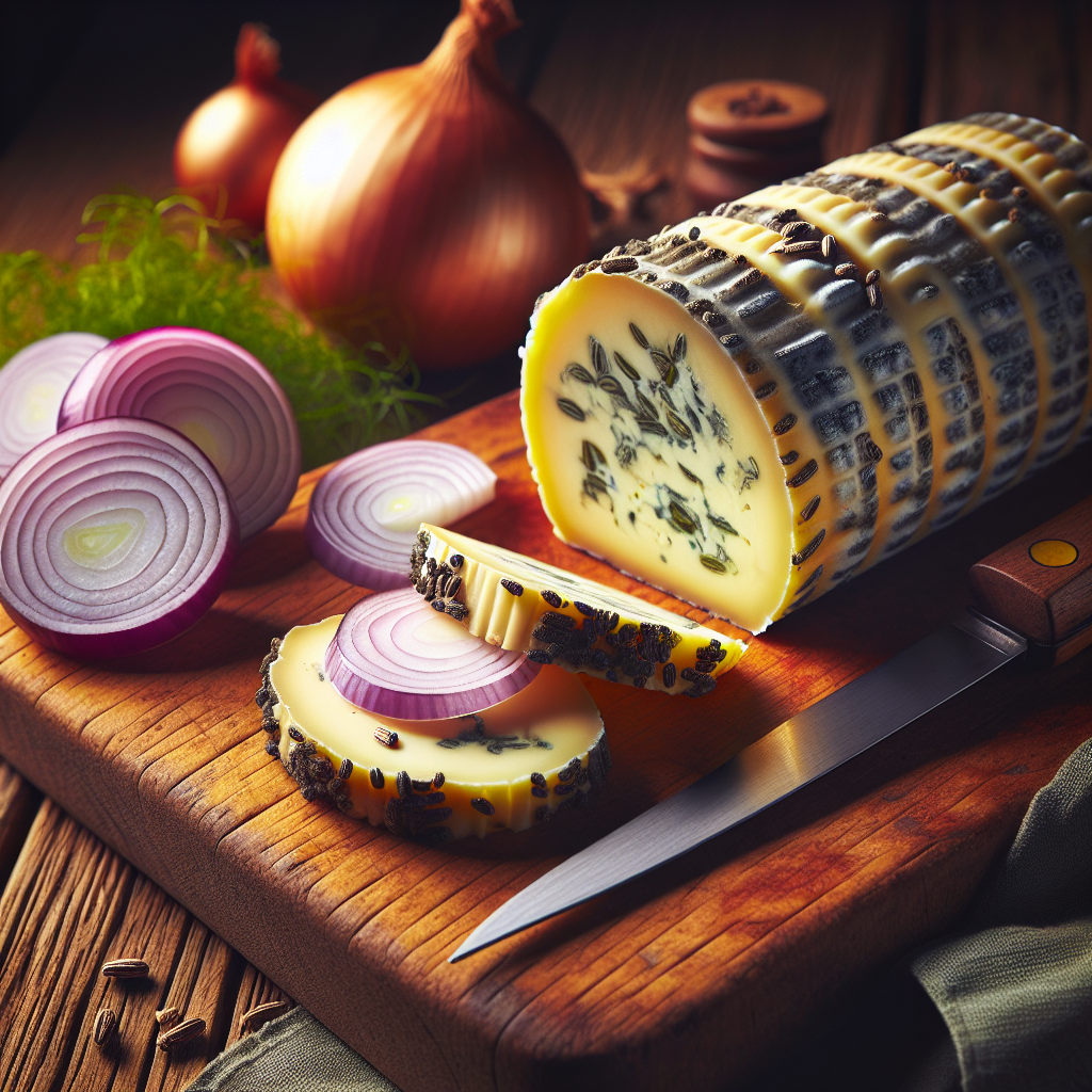 Nationalgericht Deutschland: #Harzer Roller mit Zwiebeln# (Rezept)