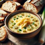Nationalgericht Deutschland: Käse-Lauch Suppe (Rezept) Nationalgericht Deutschland: #Käse-Lauch Suppe# (Rezept)