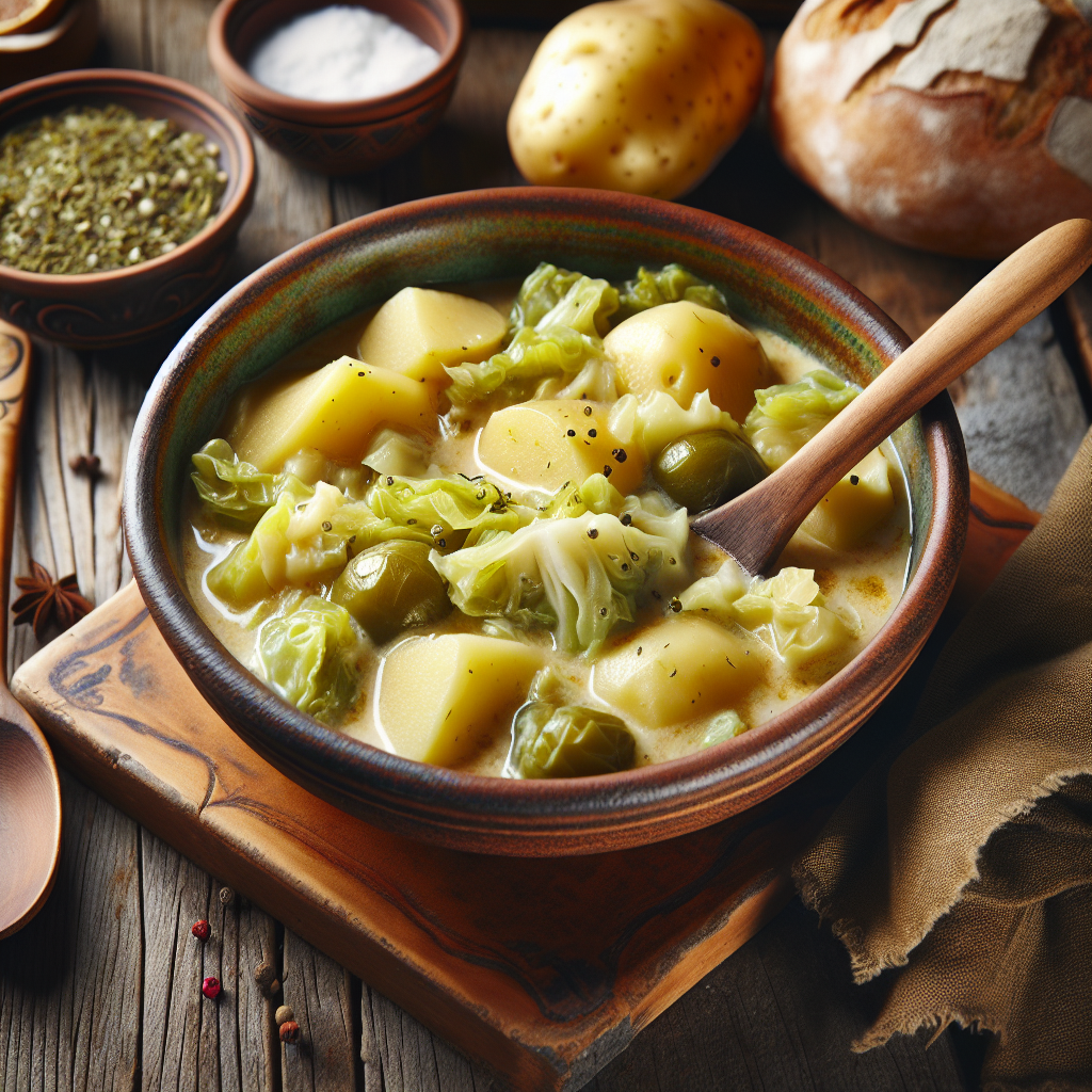Nationalgericht Deutschland: #Kartoffel-Wirsing-Eintopf# (Rezept)