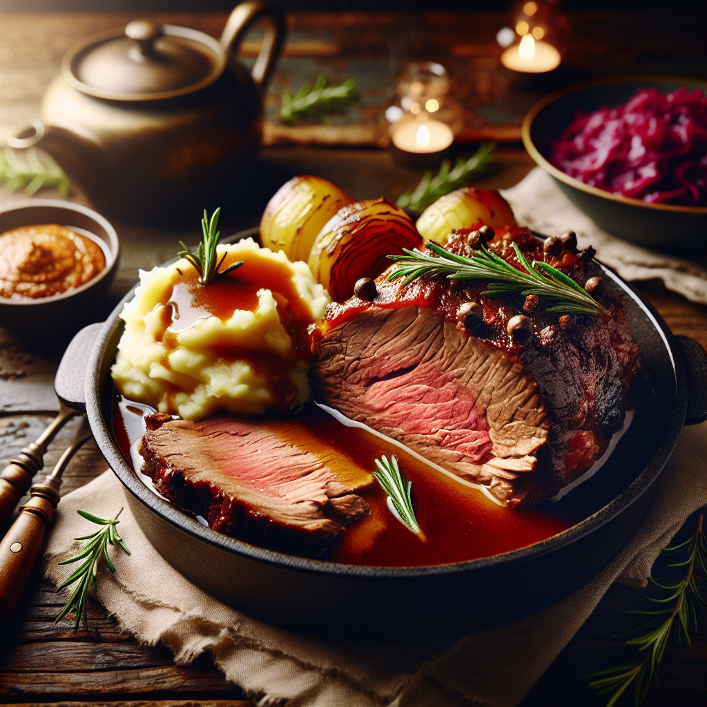 Nationalgericht Deutschland: #Niedersächsischer Snirtjebraten# (Rezept)