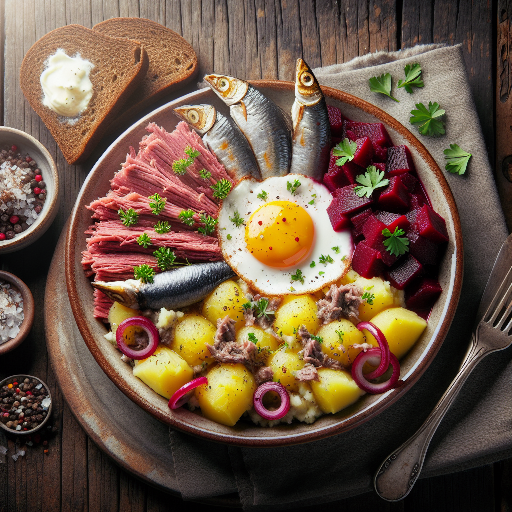 Nationalgericht Deutschland: #Norddeutscher Labskaus# (Rezept)