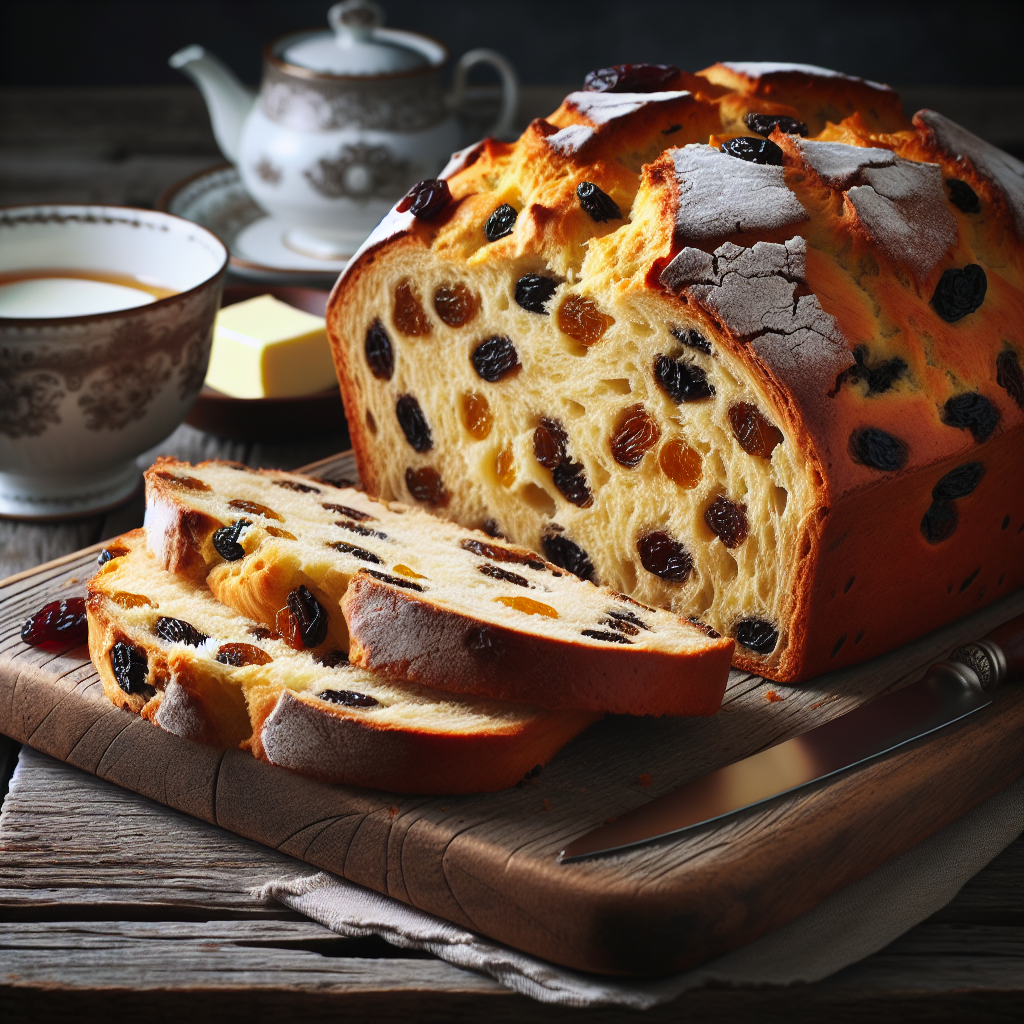 Nationalgericht Deutschland: #Ostfriesischer Rosinenstuten# (Rezept)