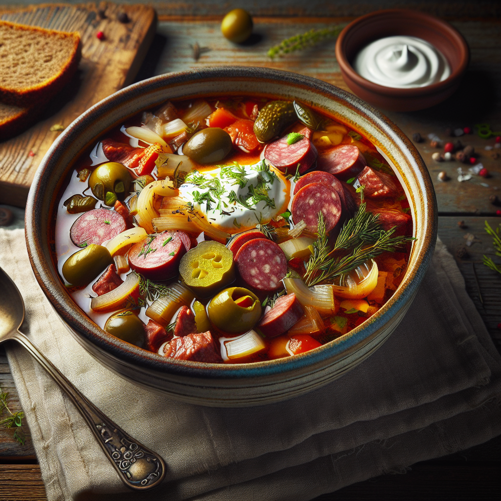 Nationalgericht Deutschland: Ostpreußische Soljanka (Rezept)