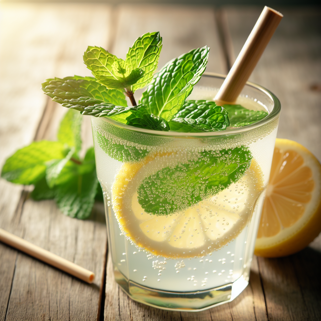 Nationalgericht Dominica: #Pfefferminz-Ingwer-Limonade# (Rezept)