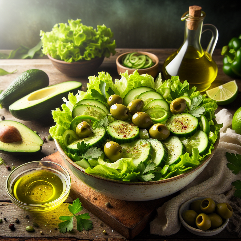 Nationalgericht Dominikanische Republik: #Ensalada Verde# (Rezept)