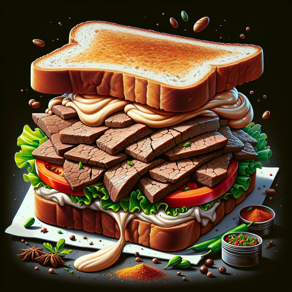 Nationalgericht Ägypten: #Alexandrian Liver Sandwich# (Rezept)