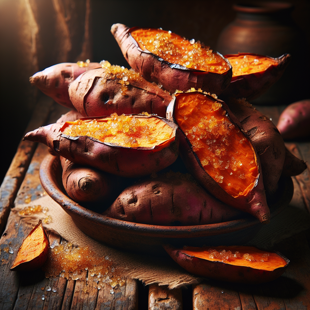 Nationalgericht Ägypten: Baked Sweet Potatoes (Rezept)