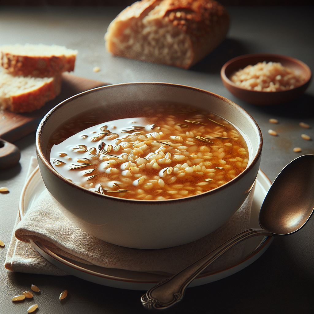 Nationalgericht Ägypten: #Barley Soup# (Rezept)