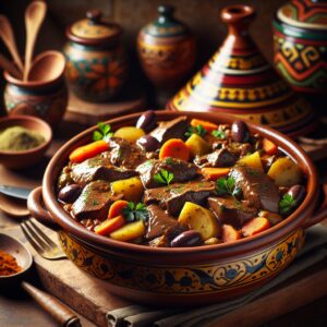 Nationalgericht Ägypten: #Beef Liver Tagine# (Rezept)