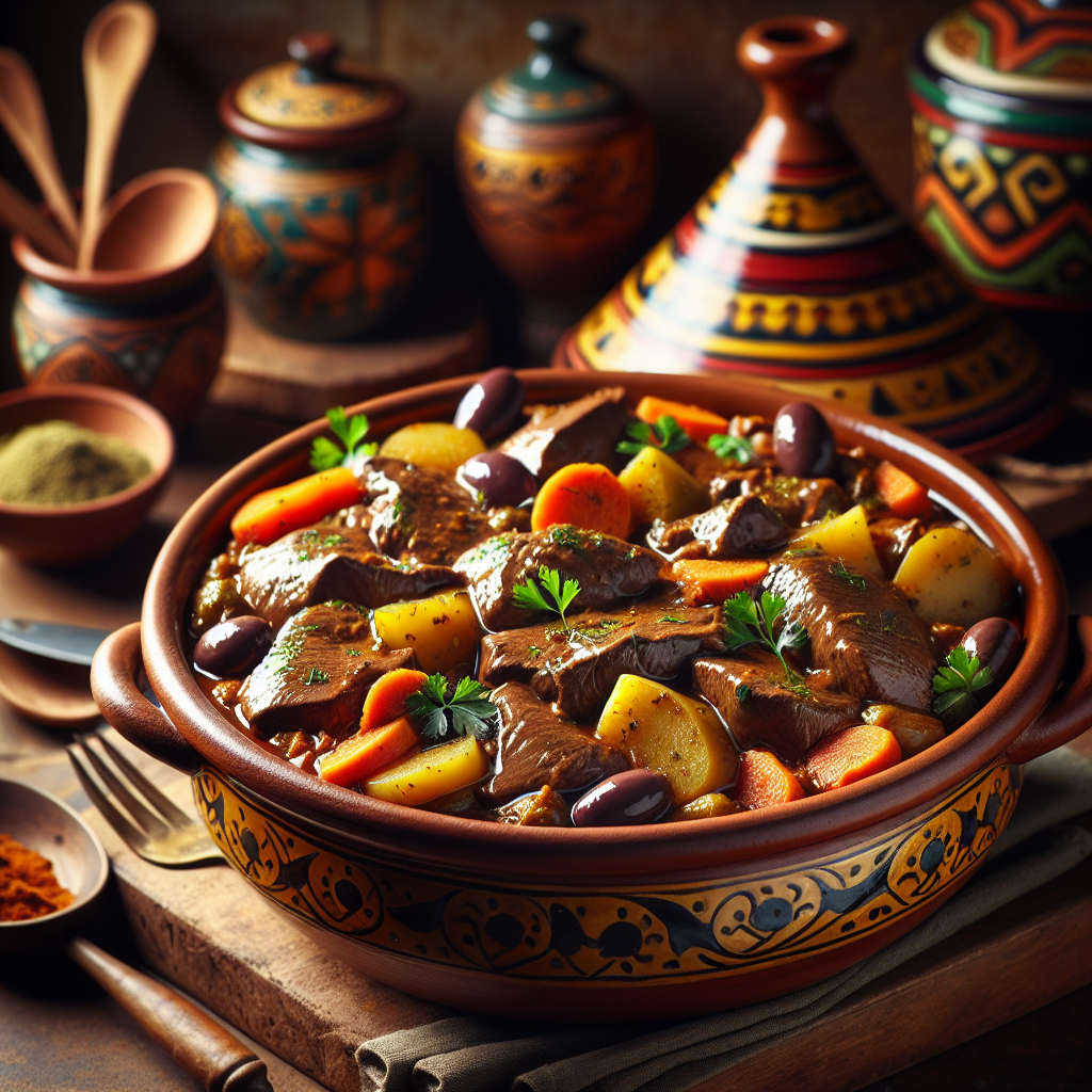Nationalgericht Ägypten: Beef Liver Tagine (Rezept)