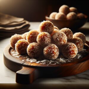 Nationalgericht Ägypten: #Coconut Date Balls# (Rezept)