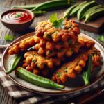 Nationalgericht Ägypten: #Crispy Okra Fritters# (Rezept)