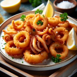 Nationalgericht Ägypten: #Fried Squid Rings# (Rezept)