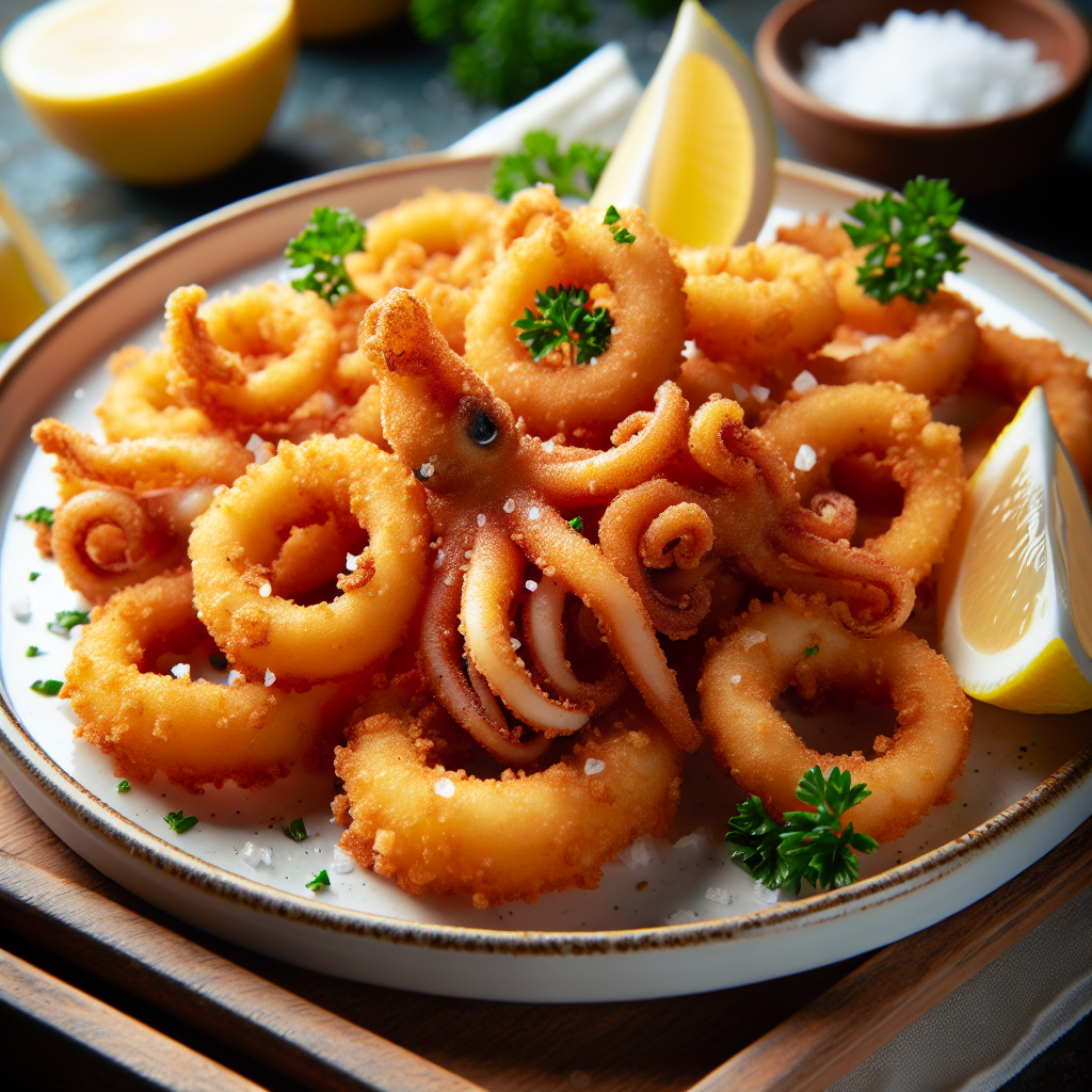 Nationalgericht Ägypten: Fried Squid Rings (Rezept)