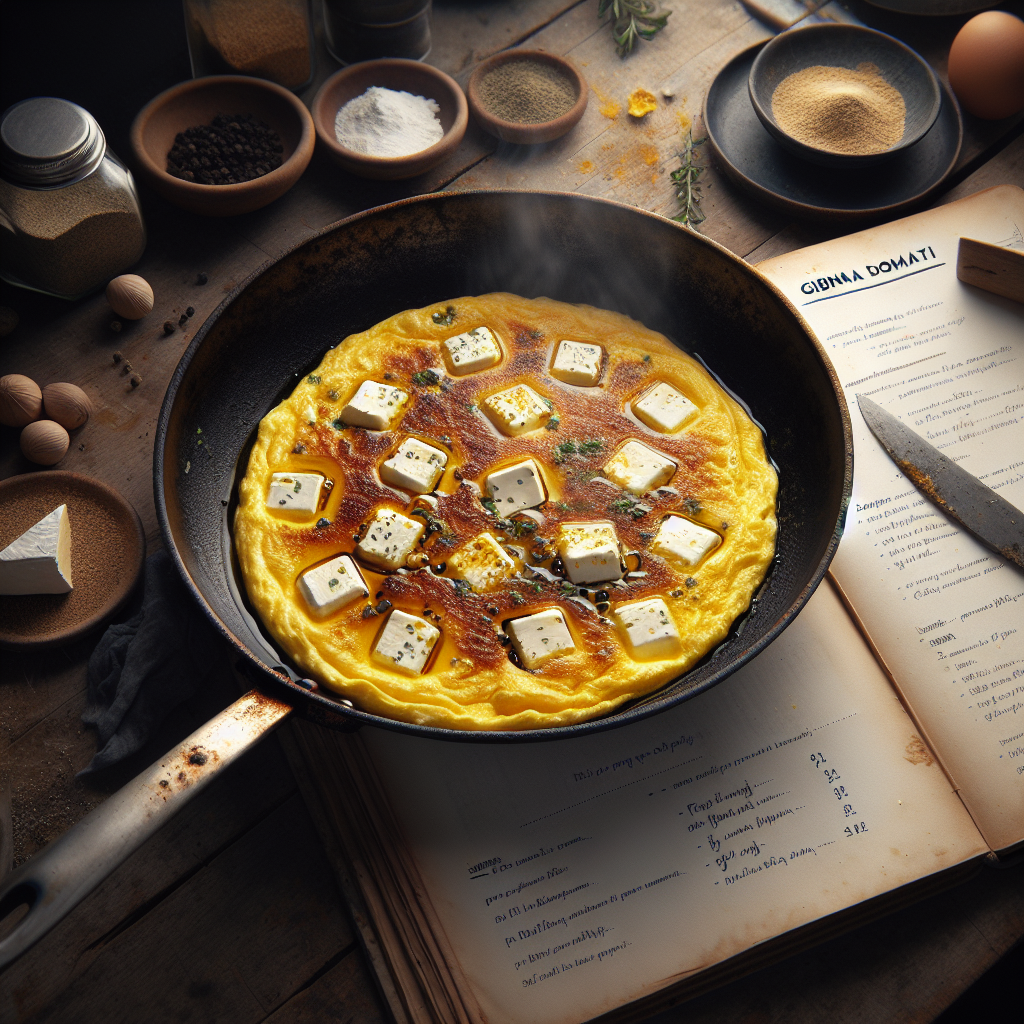 Nationalgericht Ägypten: Gibna Domiati Omelette (Rezept)