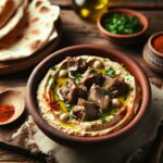Nationalgericht Ägypten: #Hummus with Lamb# (Rezept)