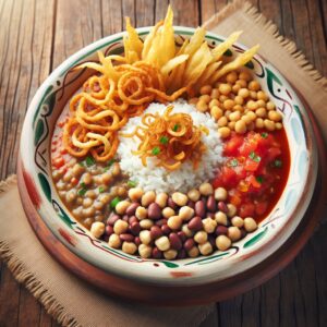 Nationalgericht Ägypten: #Koshari Bel Aroz# (Rezept)
