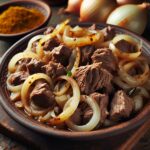 Nationalgericht Ägypten: #Lahma Bil Basal# (Rezept)