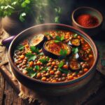 Nationalgericht Ägypten: #Lentil and Eggplant Stew# (Rezept)