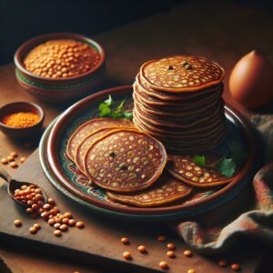 Nationalgericht Ägypten: #Lentil Pancakes# (Rezept)