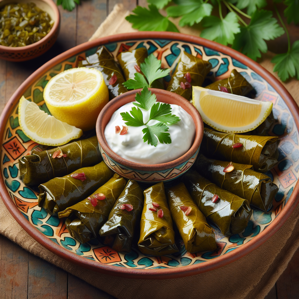 Nationalgericht Ägypten: Mahshi Warak Enab (Rezept)