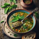 Nationalgericht Ägypten: #Minty Lentil Soup# (Rezept)