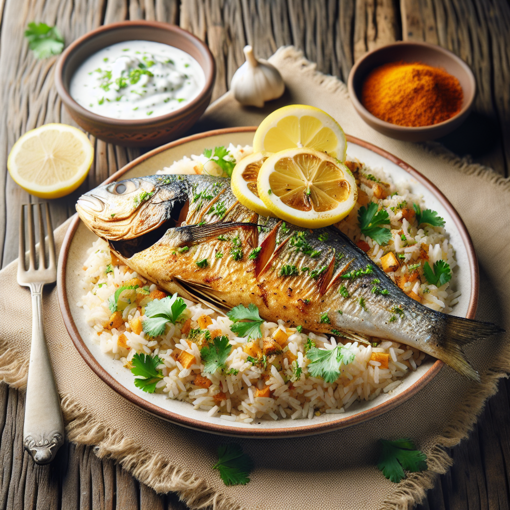 Nationalgericht Ägypten: Samak Sayadeya (Rezept)