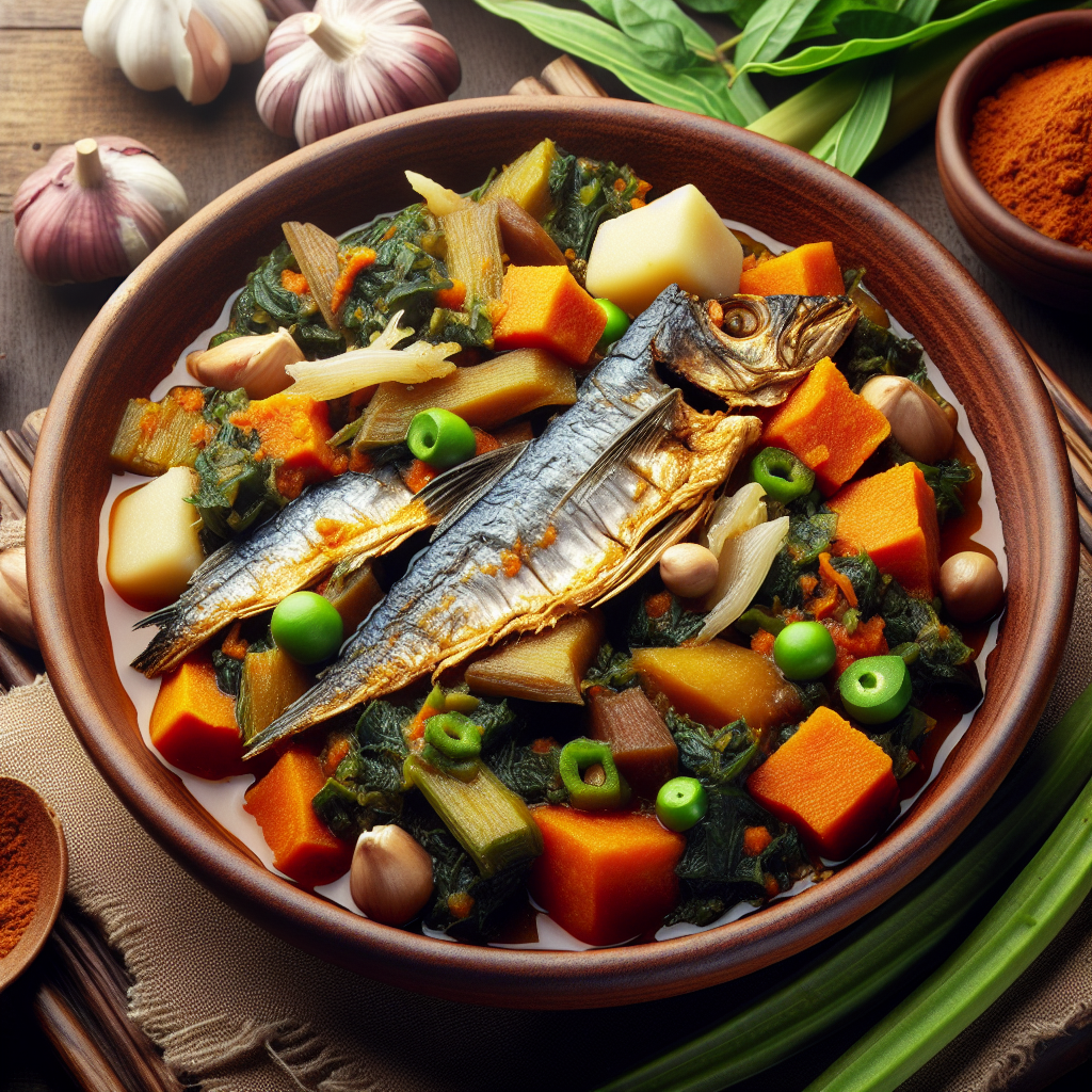 Nationalgericht Äquatorialguinea: #Calulu# (Rezept)