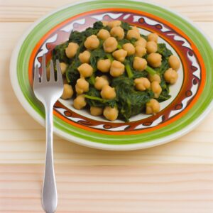 Nationalgericht Mauretanien: Garbanzos con Espinacas (Rezept)