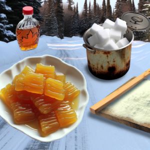 Nationalgericht Kanada: Maple Snow Taffy (Rezept)