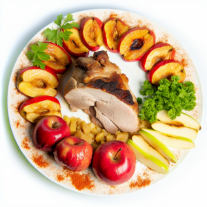 Nationalgericht Lettland: Cūkas cepetis ar āboliem (Rezept)