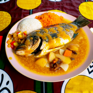 Nationalgericht Liberia: Fish Palm Butter (Rezept)