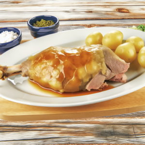 Nationalgericht Luxemburg: Lämmchen am Salzkrust (Rezept)
