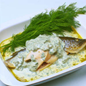 Nationalgericht Luxemburg: Zander an Dillzooss (Rezept)