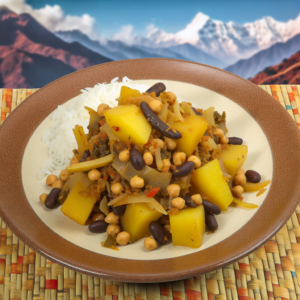 Nationalgericht Nepal: Tama Bodi Aloo (Rezept)