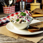 Nationalgericht Norwegen: Sildesalat (Rezept)