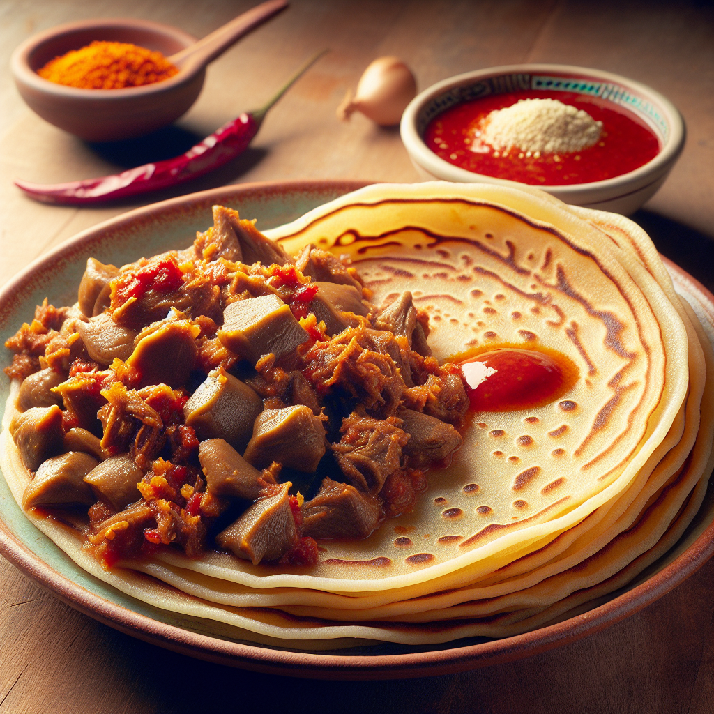 Nationalgericht Dschibuti: #Anjero mit Suqaar# (Rezept)