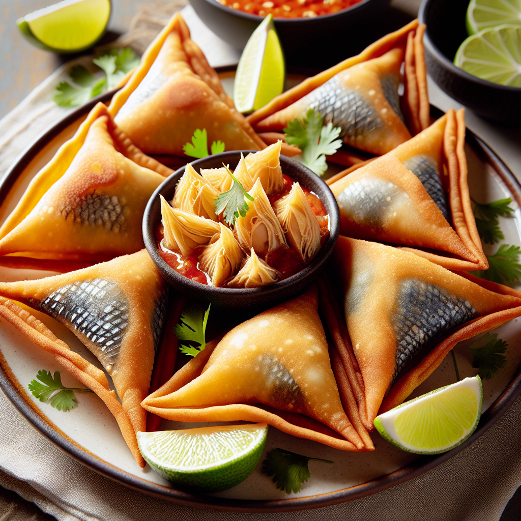 Nationalgericht Dschibuti: #Sambuusa mit Fisch# (Rezept)