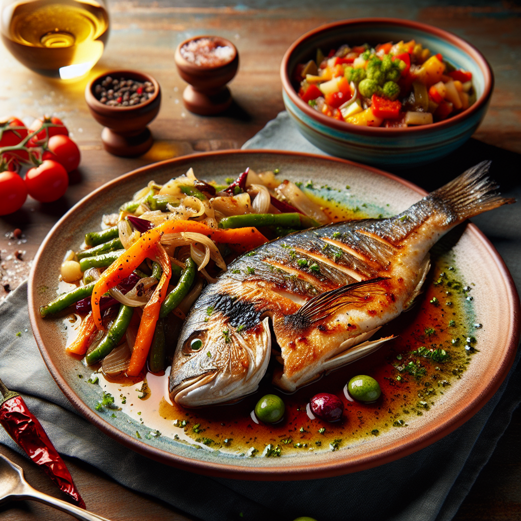 Nationalgericht Ecuador: #Pescado a la Plancha con Menestra# (Rezept)