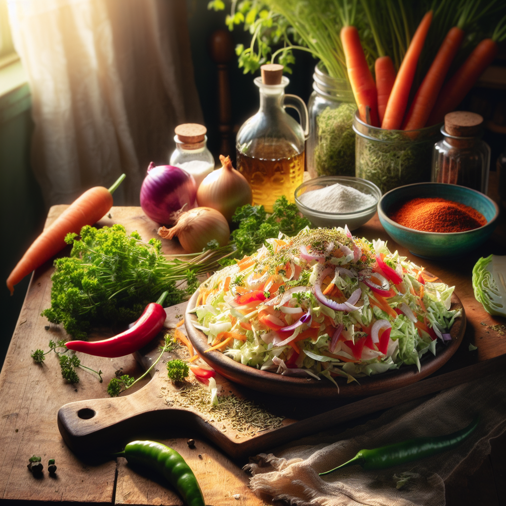Nationalgericht El Salvador: #Curtido salvadoreño# (Rezept)