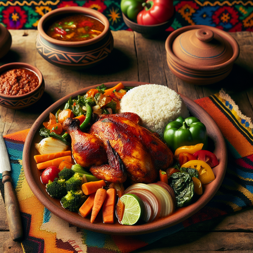 Nationalgericht El Salvador: #Pollo en recado# (Rezept)
