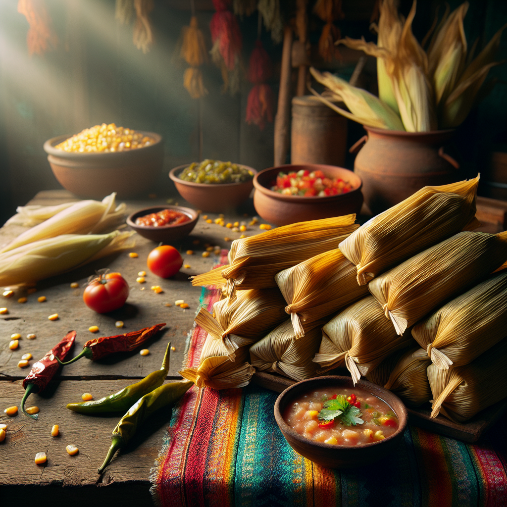 Nationalgericht El Salvador: #Tamales de chipilín# (Rezept)