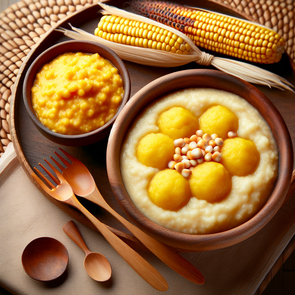 Nationalgericht Elfenbeinküste: #Koko avec Bouillie de Maïs# (Rezept)