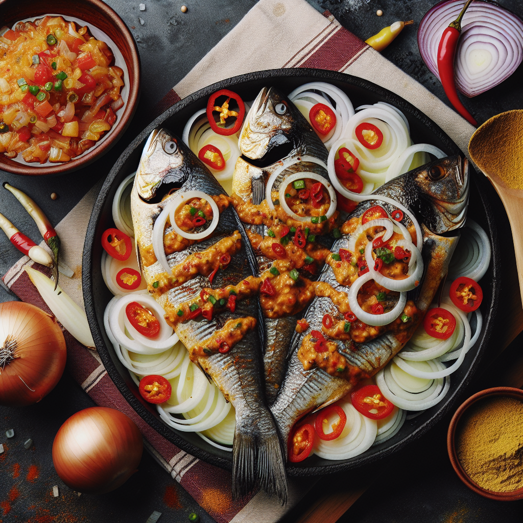 Nationalgericht Elfenbeinküste: #Poisson Yassa# (Rezept)