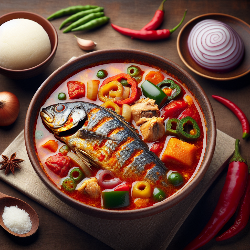 Nationalgericht Elfenbeinküste: #Soupe kandia# (Rezept)