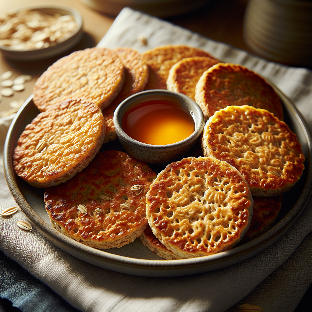 Nationalgericht England: #Derbyshire Oatcakes# (Rezept)