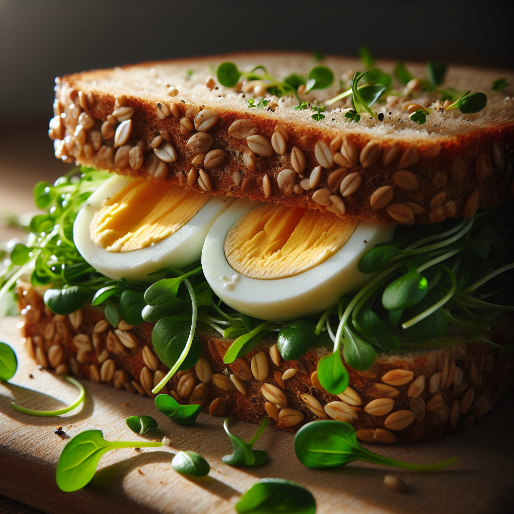 Nationalgericht England: #Egg and Cress Sandwich# (Rezept)
