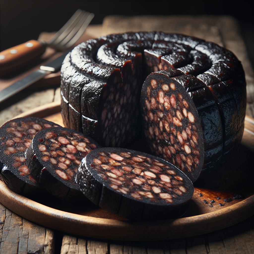 Nationalgericht England: #Lancashire Black Pudding# (Rezept)