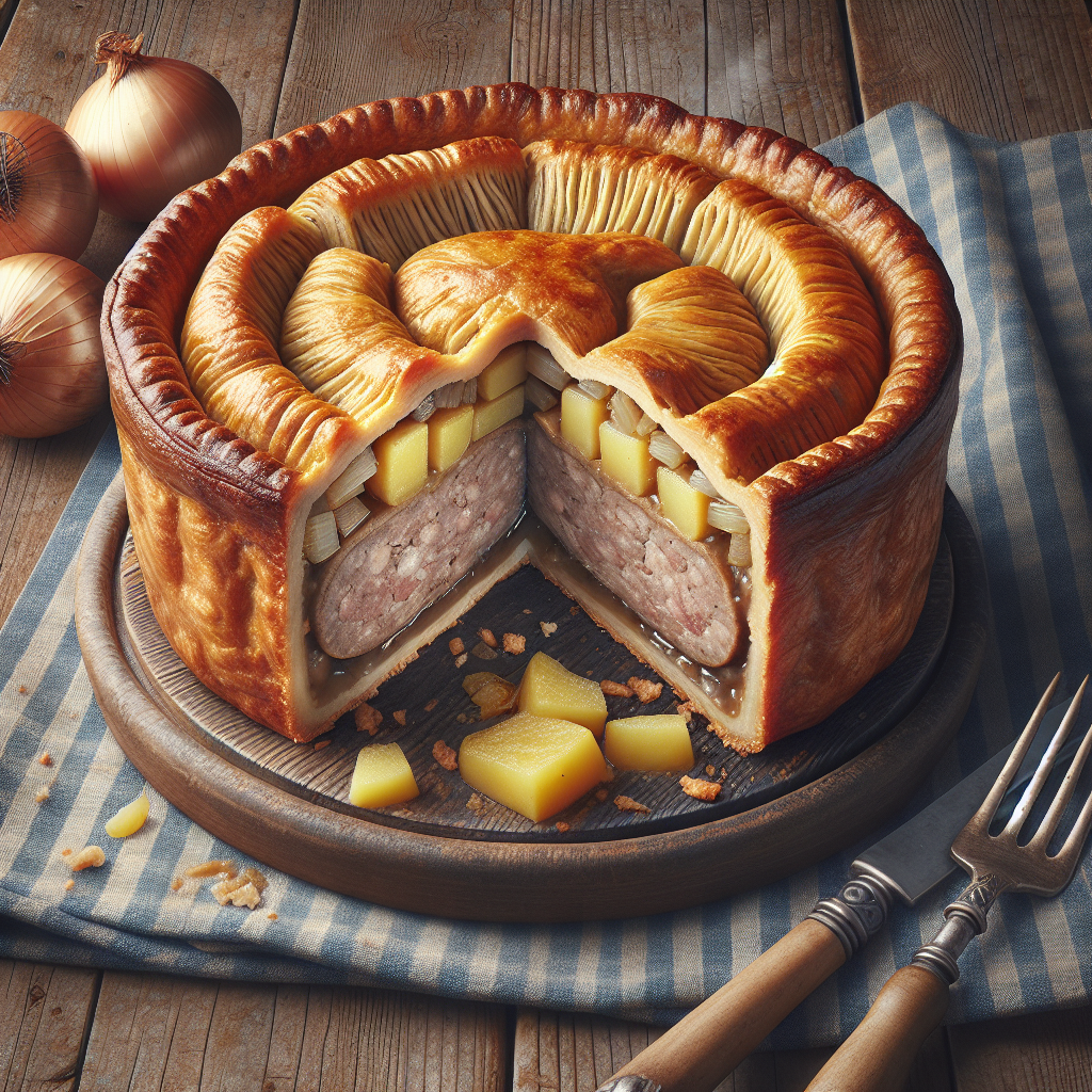 Nationalgericht England: #Norfolk Plough Pudding# (Rezept)