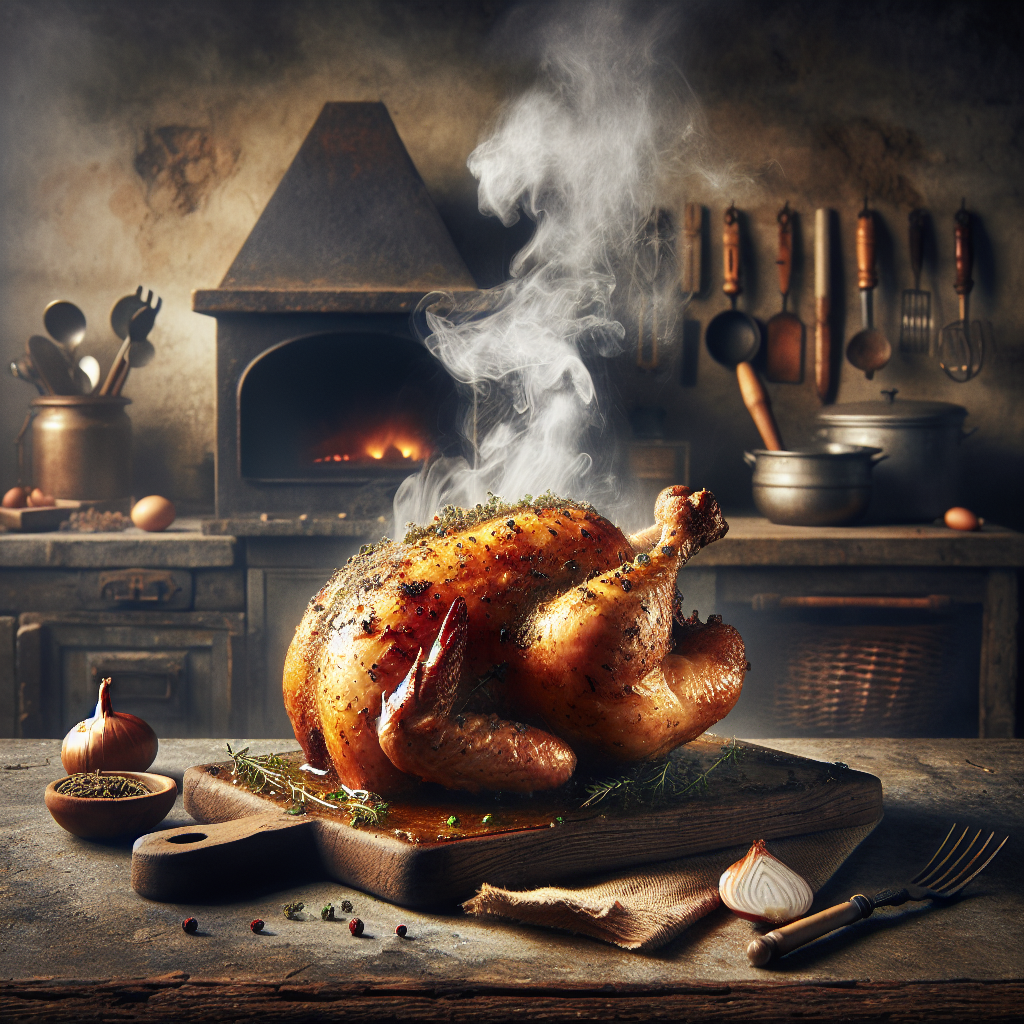 Nationalgericht England: #Scrumpy Chicken# (Rezept)